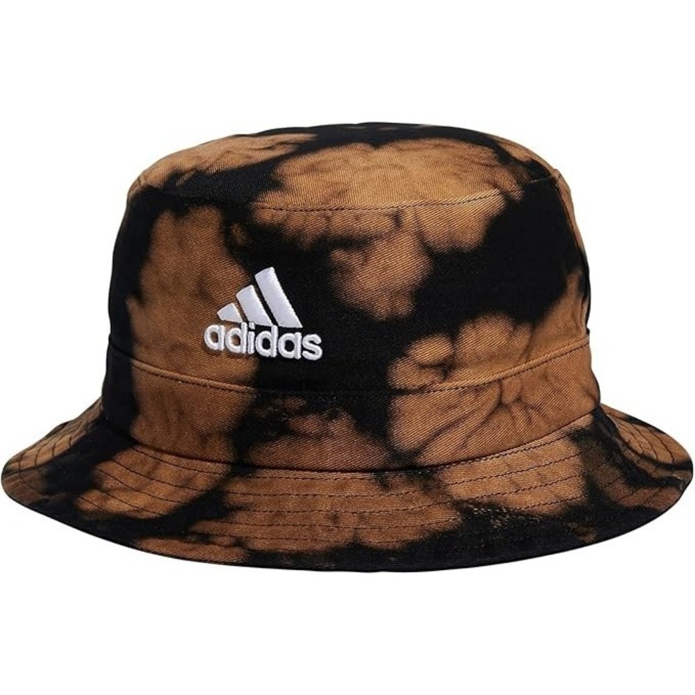 Adidas Women's O/S Color Wash Bucket Hat Black White Reverse Dye NWT Festival‎